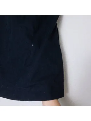 Free People free-est Essentially The Best Cotton-Linen Mini Dress XS Black thumbnail 6