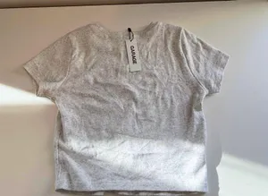 Garage Grey cropped baby tee- NWT thumbnail 3