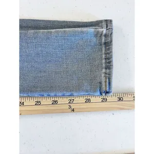 Levi's Mile High Super Skinny Jeans Size 27 Waist Light Wash Blue Stretch‎ Denim thumbnail 10