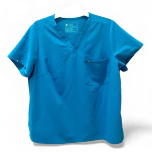 FIGS Catarina scrub top size 3X light blue shirt thumbnail 3