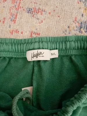 The Mayfair Group Emotional Green Sweatpants M/L thumbnail 3
