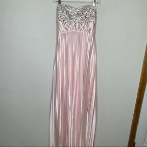 My Michelle Strapless Formal Dress thumbnail 7