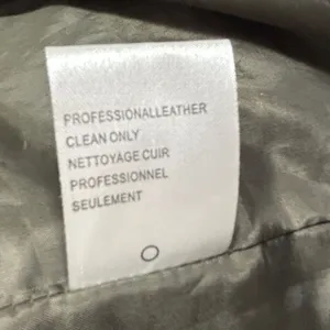 Cupcakes & Cashmere Moto Jacket Olive Green‎ Faux Suede Asymmetric Zip Vegan M thumbnail 9