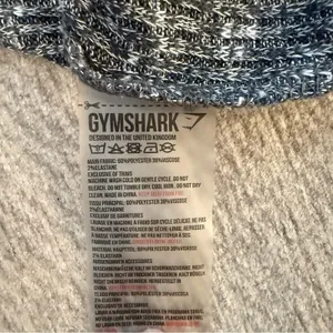 Gymshark Splounge Gray Ribbed Knit Racerback Crop Top Small thumbnail 5
