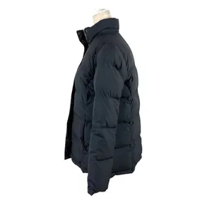 LL Bean Black and Pink Puffer Feather Down Puffer Full Zip Ski Winter Jacket M thumbnail 7