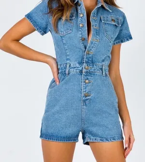 Lioness Denim Romper thumbnail 6