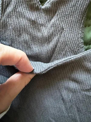 Gray Athletic Bra Top Size L thumbnail 5