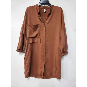 Eve Gravel Eastwood Dress- Copper Size S thumbnail 5
