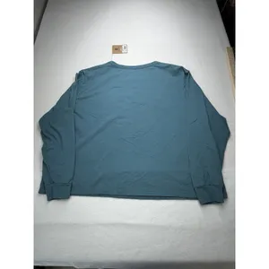 Patagonia Women's Long Sleeve Cut Pocket T-Shirt Wetland Blue XL NWT thumbnail 2