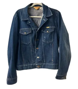 Vintage‎ Rustler denim jacket size M thumbnail 1