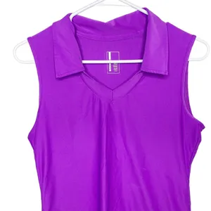Mondetta golf shirt purple small thumbnail 2