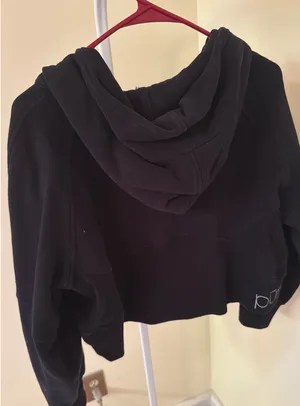 Purvelo Cropped Black Zipup Jacket Size 8 thumbnail 3