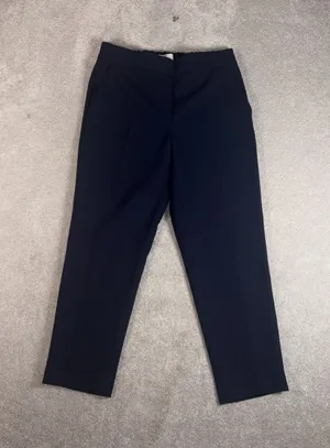 Aritzia Babaton Conan Trouser Pants Womens 4 Stretch‎ Mid Rise Navy Pull On thumbnail 1