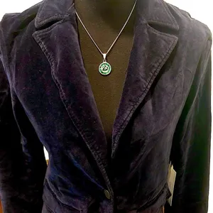 PARKER SMITH Women’s Sleek Navy Blue Versatile Velvet Blazer with Pockets Sz SM thumbnail 9