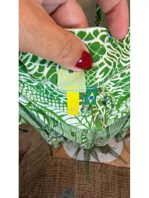 Farm Rio NWT S Green Refresco Short Dress thumbnail 5