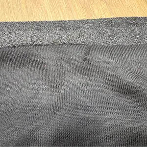 🌟Lauren Ralph Lauren🌟 Sweater Knit Ruana Wrap W. Lurex Trim Black One Size thumbnail 7