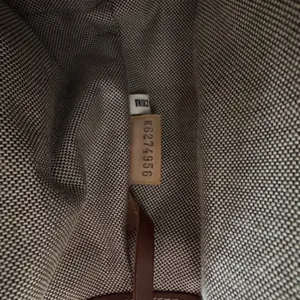 Dooney & Bourke Double Pocket Tote Tan Monogram Brown Leather HandBag Classic thumbnail 6
