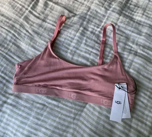 New UGG Gwendolynn Bralette Size Small Sand Unlined Scoop Neck thumbnail 1