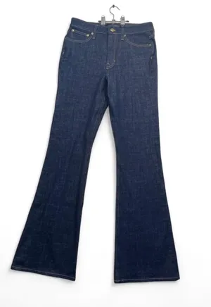 J.Crew Skinny Flare Jeans Mens 27 Dark Wash Denim #flare #menswear thumbnail 1
