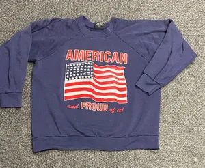Vintage 90s Y2K Crewneck Platinum Sweats sweatshirt American Proud USA XXL thumbnail 1