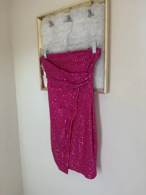 That’s So Fetch Pink Mini Dress thumbnail 3