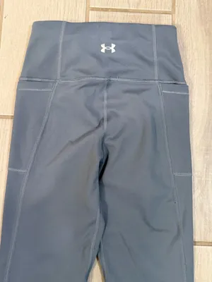 Under Armour Slate Blue Boot-Cut High-Waist Flare Leggings thumbnail 6