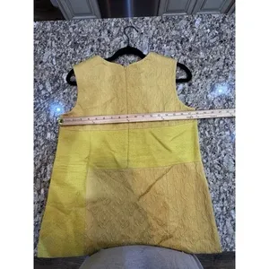 vintage Piazza Sempione sleeveless shift dress Size 42 US 12-14 Linen thumbnail 9