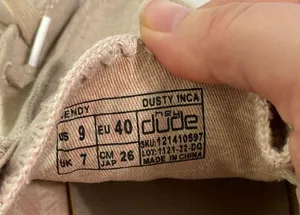Hey Dude Wendy slip on canvas shoes with embroidery in Dusty Inca size 9 thumbnail 11