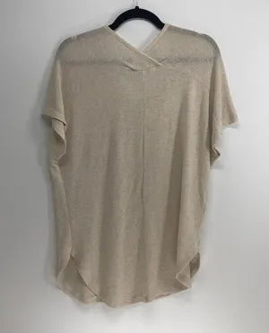 She + Sky top cotton knit oversized top coastal Grandma summer longline size M thumbnail 6