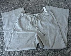 Zara Drawstring Beaded Drawstring Pants thumbnail 1