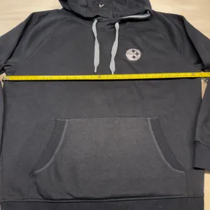 NWT Antigua Pittsburgh Steelers Womens Victory Hoodie‎ Black NFL Sweatshirt L thumbnail 9