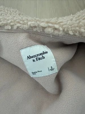 Abercrombie & Fitch Sherpa Jacket - Well Loved - Small thumbnail 4
