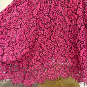 NBD Brielle Lace Midi Dress Raspberry Magenta Pink V-Neck Revolve Cocktail Small thumbnail 7