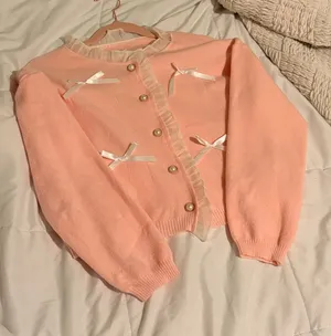 Pink Bow Sweater thumbnail 1