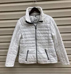 Guess Women's‎ White Puffer Jacket - Size XL thumbnail 1