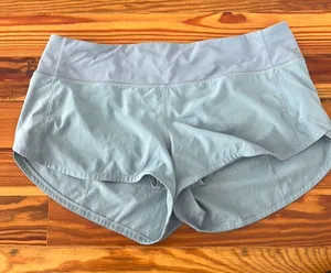 Lululemon Blue  shorts size 8 thumbnail 1