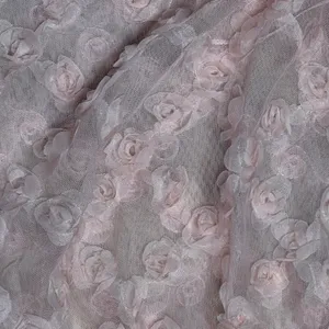 Kimchi Blue Pink Rosette Mesh Strapless Tube Top Women‎ Size Small Coquette thumbnail 5
