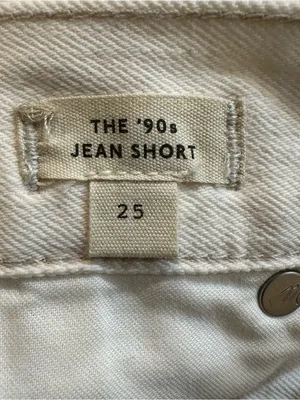 Madewell‎ The '90s Mid-Length Jean Short in Vintage Canvas: Button Front Size 25 thumbnail 12