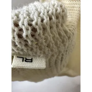 Lauren Ralph Lauren Crew Neck Pullover Knitted Sweater Woman's Size XL Cream.‎ thumbnail 7