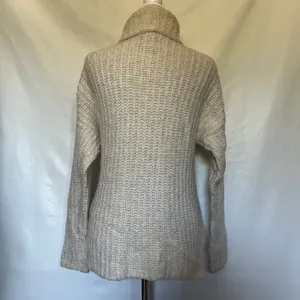 Abercrombie & Fitch Chunky Turtleneck Womens Sweater Sz XS Fisherman Coastal thumbnail 7
