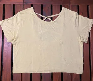 American Eagle Yellow Women's Top size M thumbnail 1