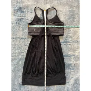 Lululemon No Limits Black / Wee Are From Space Black Cashew Tank Top Size 4 thumbnail 3