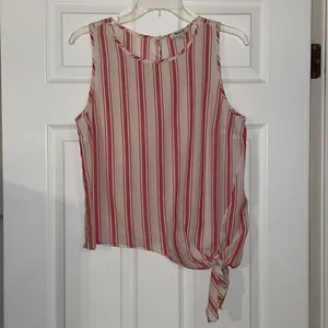 ✨Madewell Side-Tie Tank in Marcia Stripe thumbnail 4