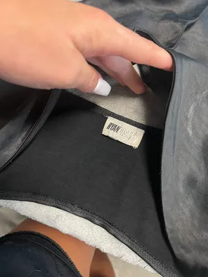 Ryan Destiny Black Going Out Crop Top thumbnail 2