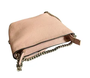 Kate Spade Polly Small Convertible Crossbody Blush Pink Leather Handbag Chain thumbnail 10