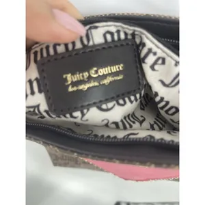 JUICY COUTURE LOVE NEVER DIES MINI TOTE CROSSBODY‎ BAG Brown TAUPE thumbnail 9