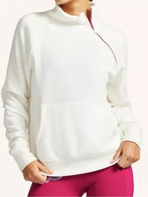 Peloton Incline Side Zip Pullover Sweatshirt Small thumbnail 2