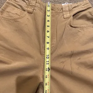 We The FREE PEOPLE Brown CHILL VIBES Dropped WIDE LEG Distressed Bootcut 30” NEW thumbnail 12