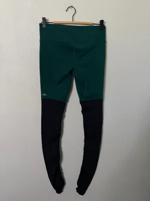ALO‎ Yoga Goddess Leggings In Green Womens Size M thumbnail 5