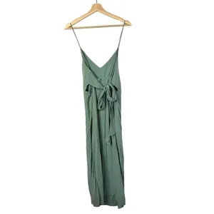 Topshop Mint Green Tie Back Slip Midi Dress 8‎ thumbnail 4